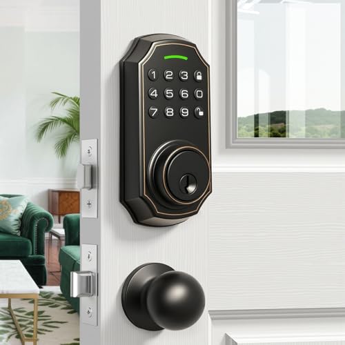 2 Pack Keyless Entry Door Lock with Keypad