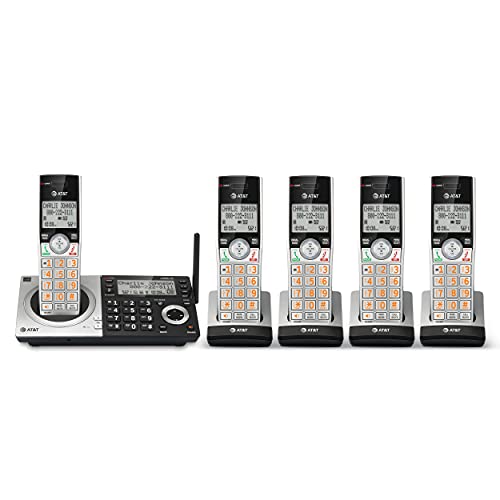 AT&T 5-Handset Cordless Phone with Answering Machine
