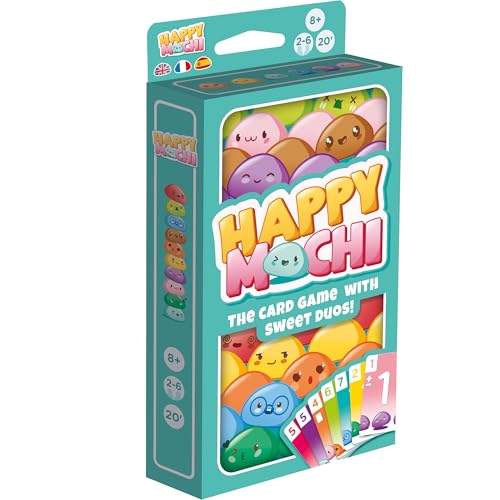 Asmodee Happy Mochi Fast-Paced Family Card Game