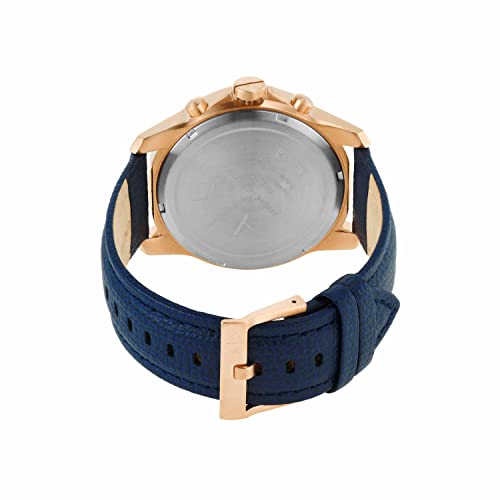 Armani Exchange Men's Chronograph Leather Watch