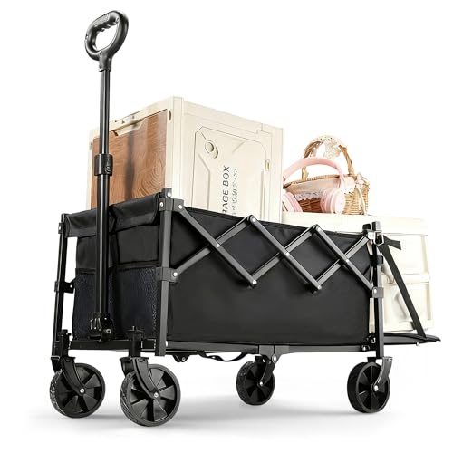 100L Heavy Duty Folding Wagon Cart