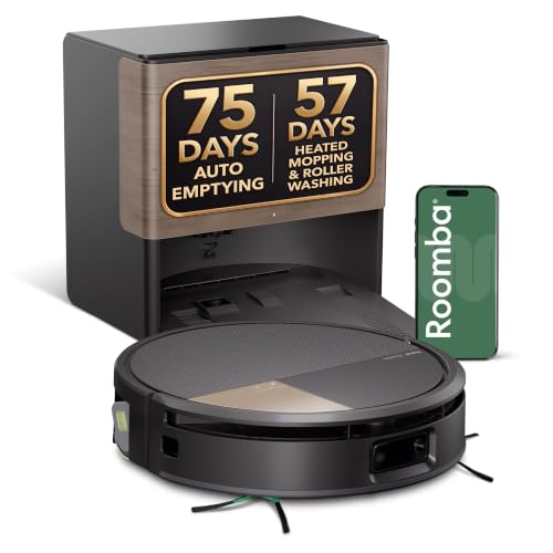 iRobot Roomba Self-Emptying Robot Vacuum and Mop Combo