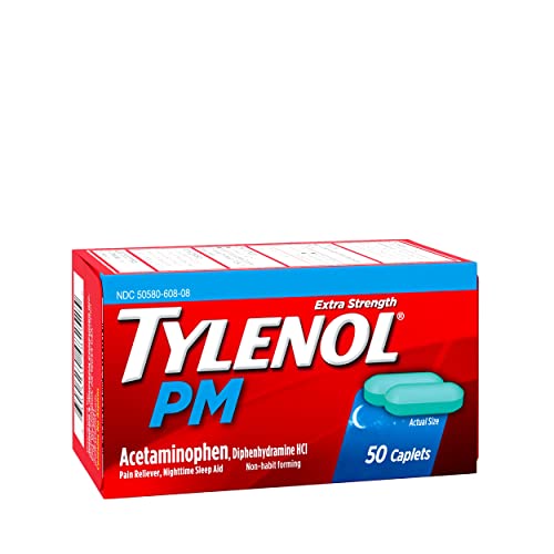 Tylenol PM Extra Strength Pain Relief Caplets