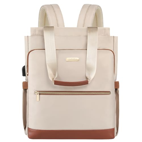 Laptop Backpack Convertible 15.6 Inch Travel Tote Bag