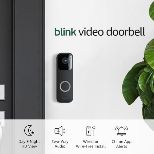 Blink Video Doorbell with Two-Way Audio & HD Video