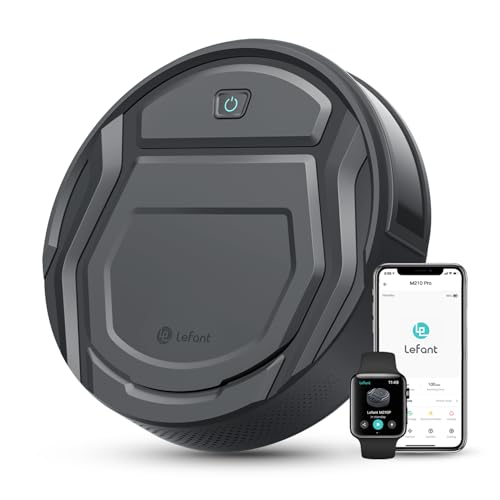 Robot Vacuum Cleaner, Super Thin, Powerful Suction, WiFi