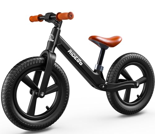 Ridego 14 Inch Kids Balance Bike with Adjustable Seat