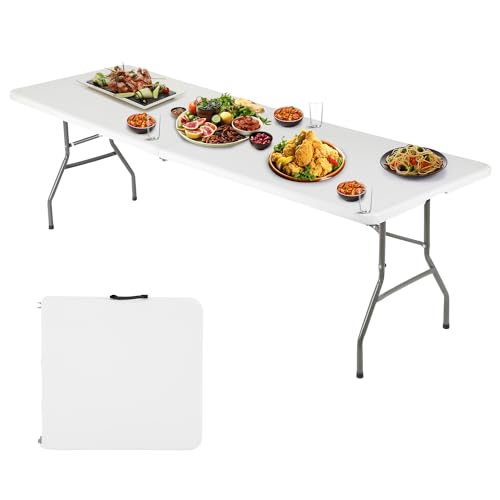 6 Foot Folding Plastic Picnic Table
