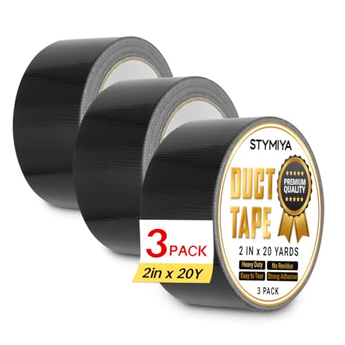3 Pack Heavy Duty Waterproof Duct Tape