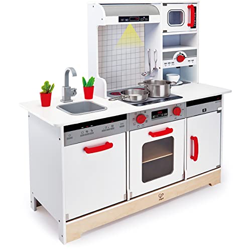 Hape Wooden All-in-1 Kids Play Kitchen Set