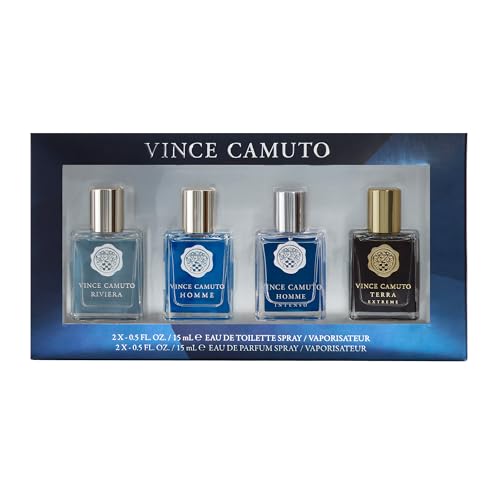 4 Piece Vince Camuto Men's Cologne Gift Set