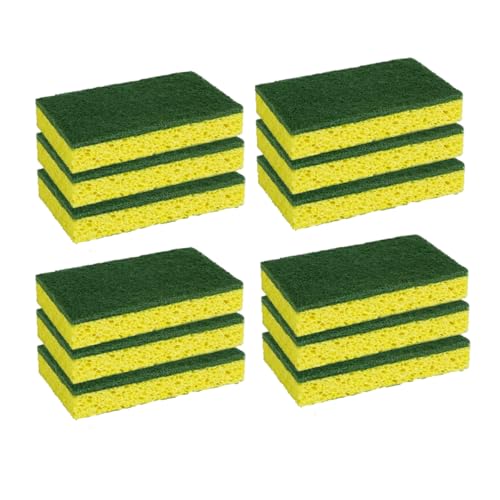 12 Pack Kitchen Dish Cleaning Sponges