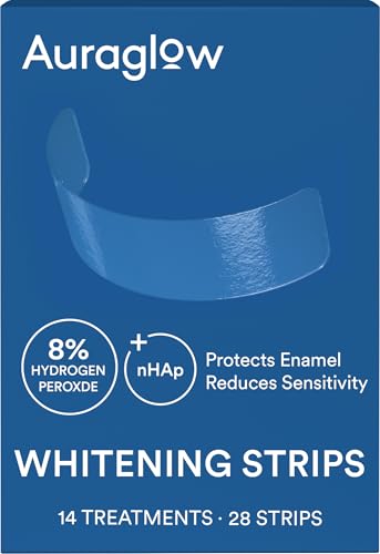 14 Treatment Sensitive Teeth Whitening Strips with nHAp