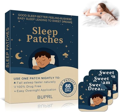 60 Count Melatonin Magnesium Sleep Patches