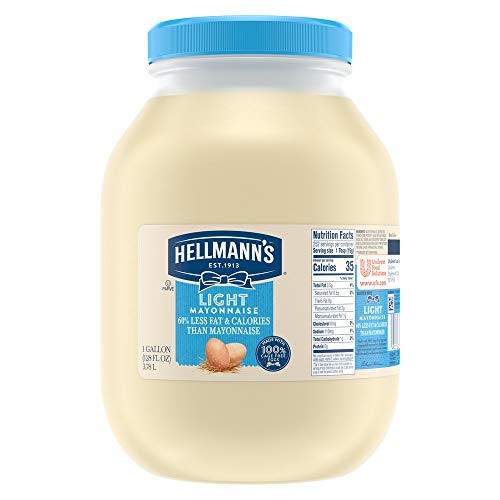 1 Gallon Hellmann's Light Mayonnaise Jar (OU-Parve)