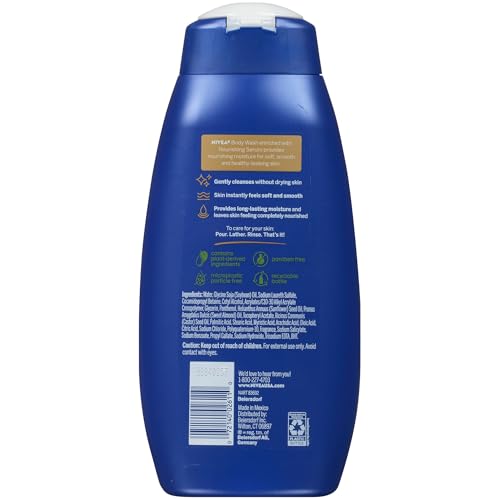 6 Pack NIVEA Nourishing Body Wash with Vitamins