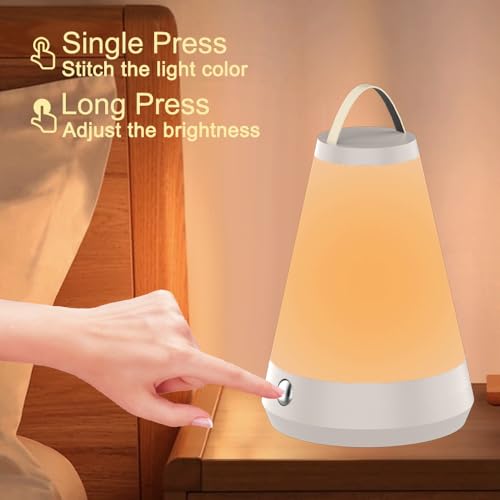 Dimmable Rechargeable Night Light for Bedside