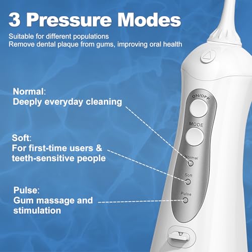 Cordless Water Flosser for Travel and Shower
