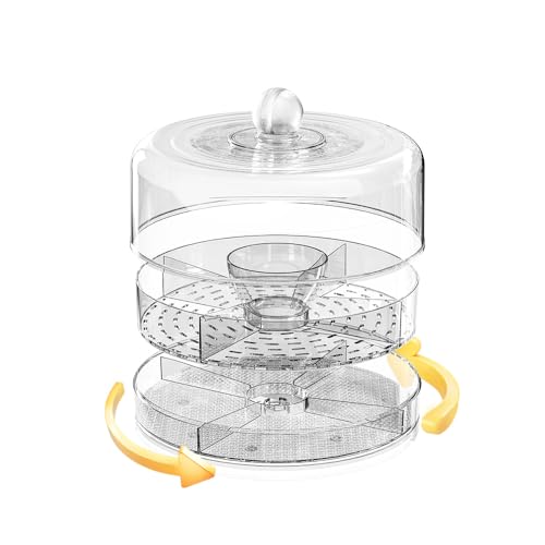 9-Inch Lazy Susan Turntable Organizer Bin