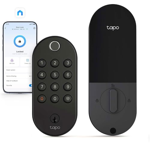Tapo Smart Wi-Fi Fingerprint Keyless Deadbolt Lock