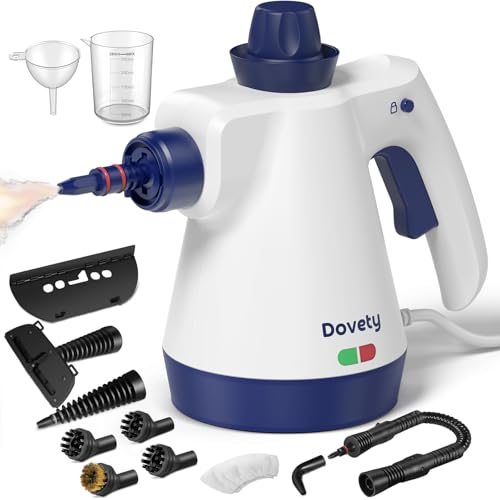Pressurized Handheld Steam Cleaner with Accessories
