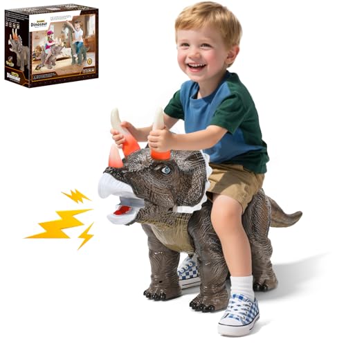 Triceratops Ride On Toy Car for Kids