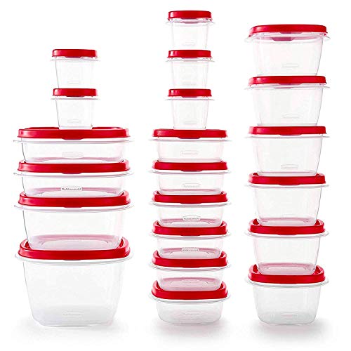 42 Piece Rubbermaid Food Storage Containers with Lids