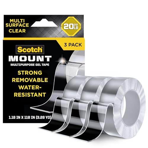 Scotch-Mount Heavy Duty Multi-Purpose Gel Mounting Tape