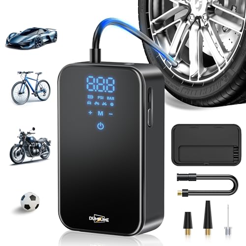 Cordless 150 PSI Portable Tire Inflator Air Compressor