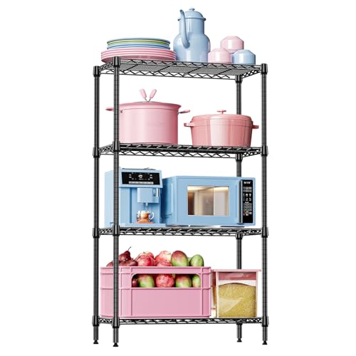 4 Tier Heavy Duty Metal Storage Shelving Rack