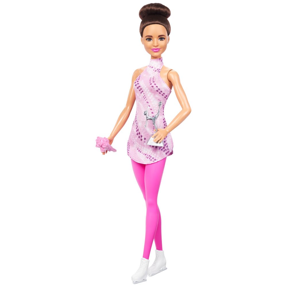 Barbie Ice Skater Doll with Trophy & Skates