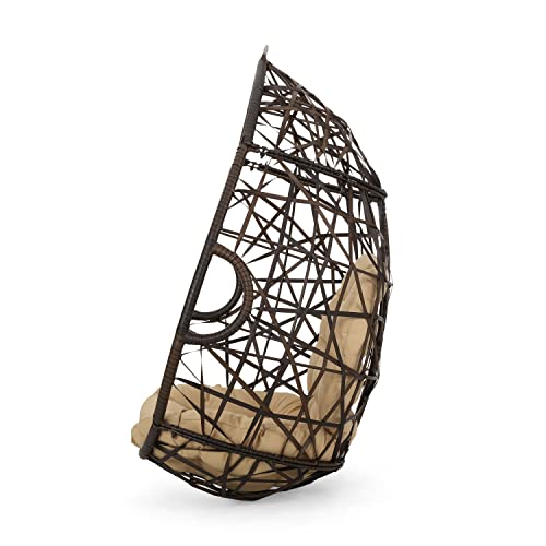 Hanging Wicker Tear Drop Chair by Christopher Knight