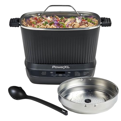 7.5 Quart PowerXL Digital Multi-Cooker with Paddle