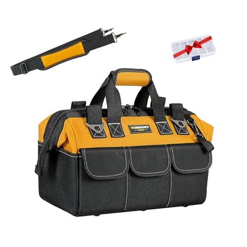 15-Inch Wide Mouth Tool Bag Organizer