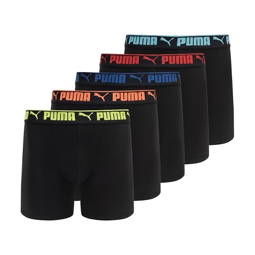 5 Pack PUMA Performance Boxer Briefs