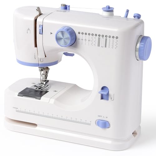 Mini Sewing Machine with 12 Built-In Stitches