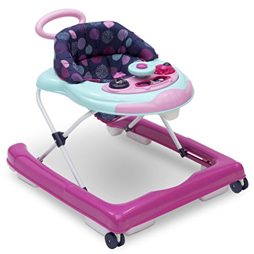 Delta Children 2-in-1 Baby Activity Walker with Music