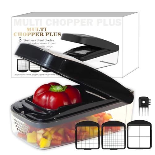 Vegetable Chopper and Dicer with Container