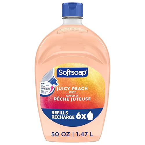 50 fl oz Softsoap Juicy Peach Hand Soap Refill