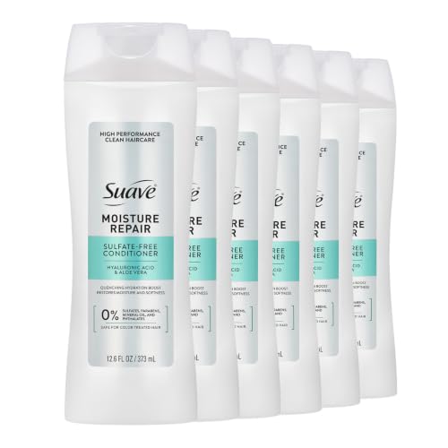6 Pack suave+ Moisture Repair Conditioner 12.6 fl oz