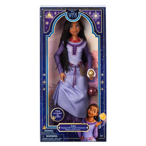 Disney Asha Singing Doll with Melodies - 11 Inch