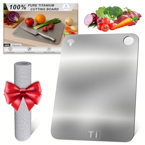 Titanium Double-Sided Dishwasher Safe Cutting Board