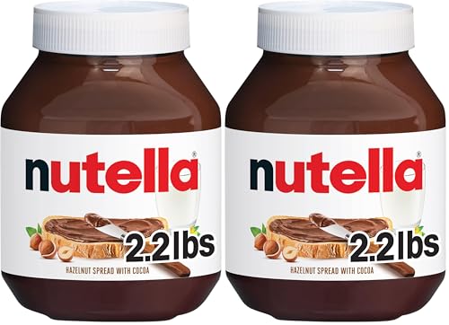 2 Pack Nutella Hazelnut Cocoa Spread 35.3 oz Jars