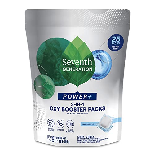 25 Count Seventh Generation Oxy Booster Stain Remover Packs