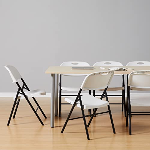 6-Pack Amazon Basics Foldable Plastic Chairs