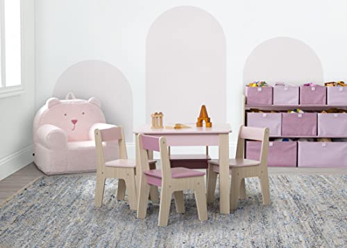 Delta Children Kids Table and Chair Set - Blush