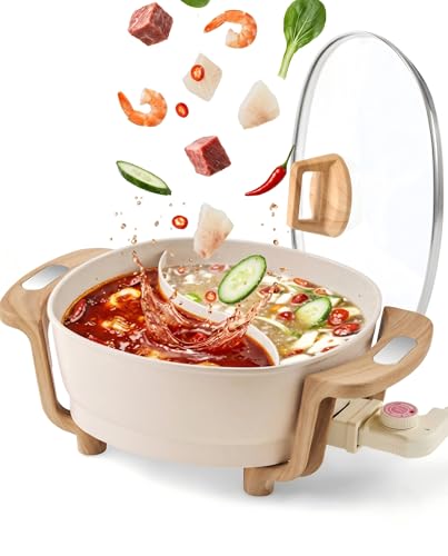 6.3QT 1500W Dual-Sided Electric Hot Pot