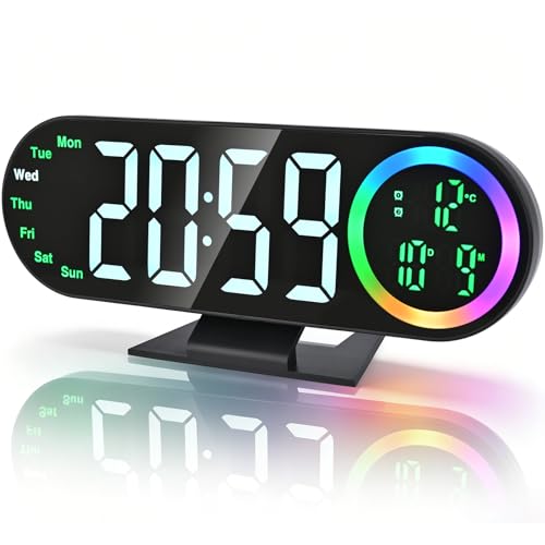 Electime Loud Digital Alarm Clock with Night Light