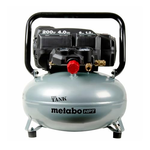Metabo HPT 6 Gallon 200 PSI Pancake Air Compressor