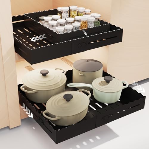 Expandable Pull Out Cabinet Organizer Drawer